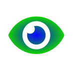 Eyeball icon representing transparency